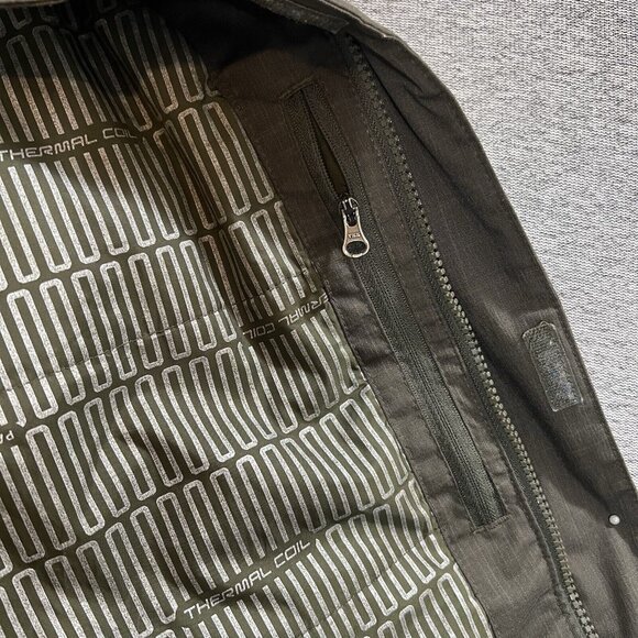 Columbia Thermal Coil Hooded Insulated Jacket Mens Sz Large Full Zip - Picture 11 of 16